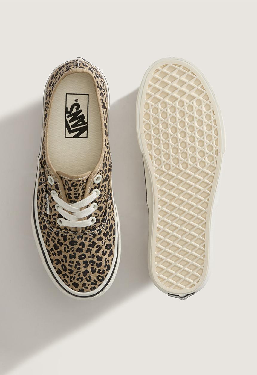 Vans - Authentic - black/leopard