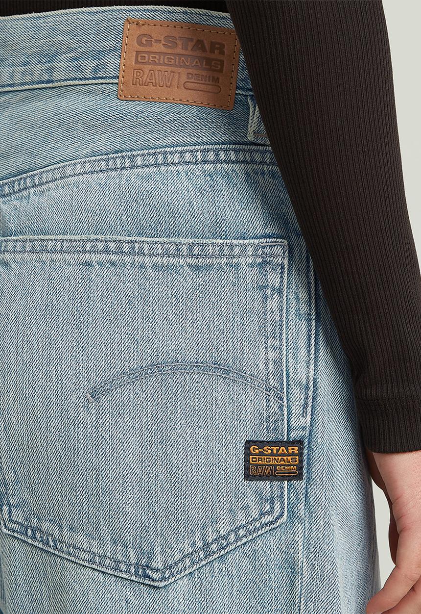 G-STAR - Contor 3D Wide Jeans Wmn - Sun Faded Pacific Blue