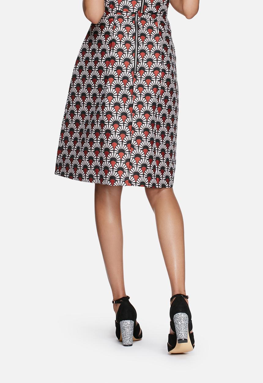 Glamorous - Fan brocade skirt 