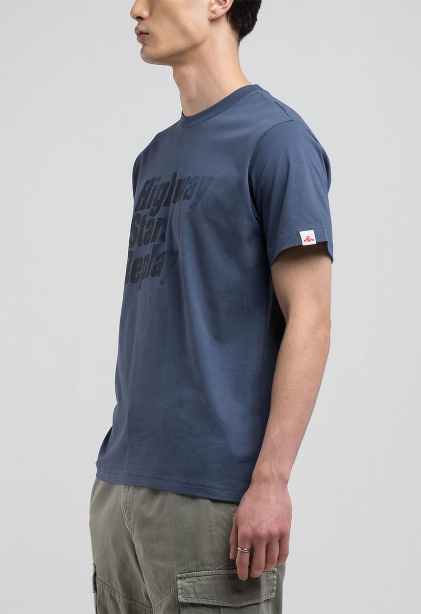 Replay - Basic Jersey 30/1 - Medium Blue