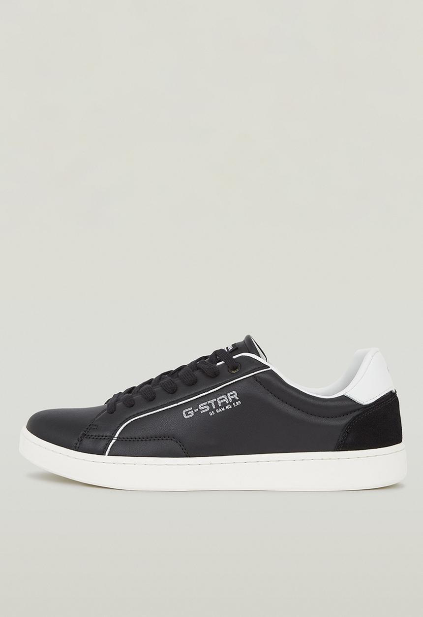 G-STAR - Cadet IV Leather - Black/White