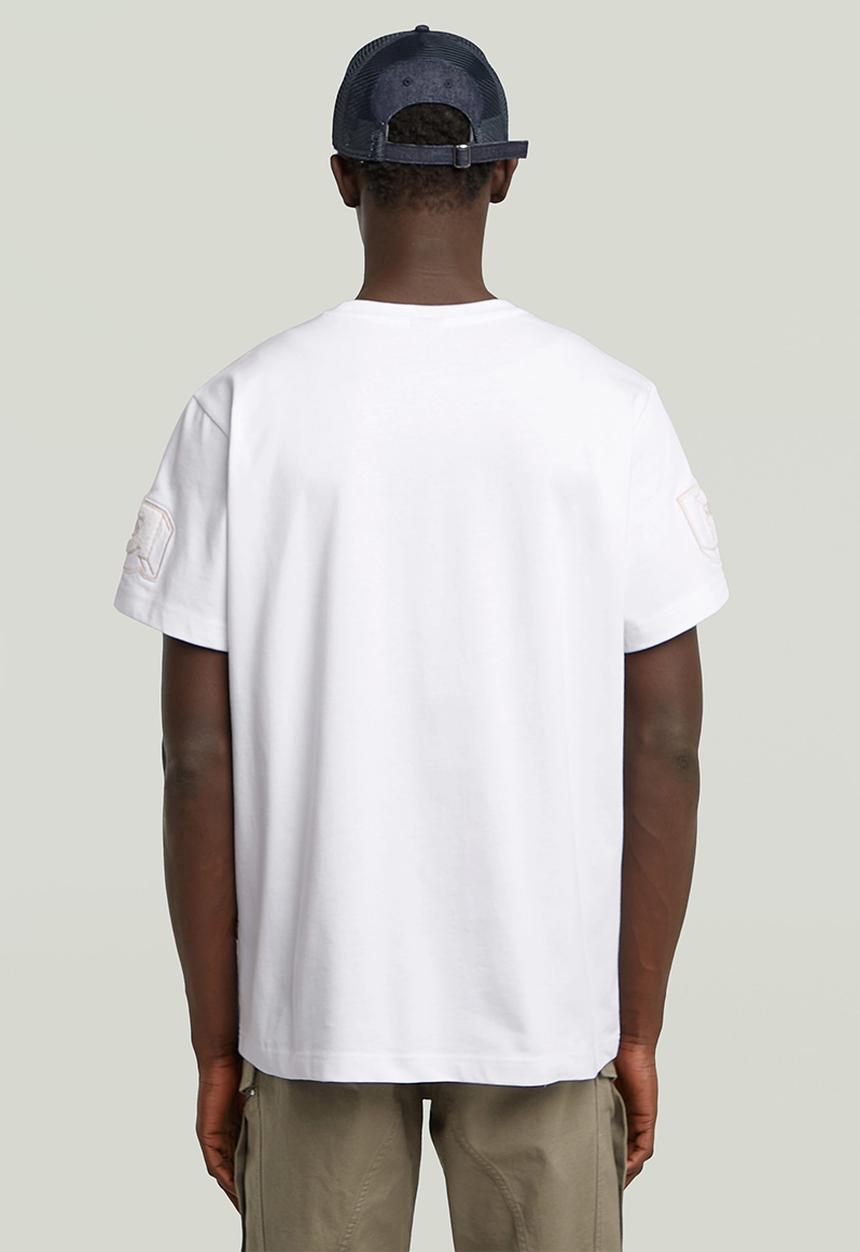 G-STAR - Patches Loose R T - White