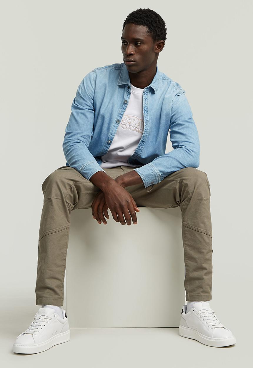 G-STAR - Patches Loose R T - White
