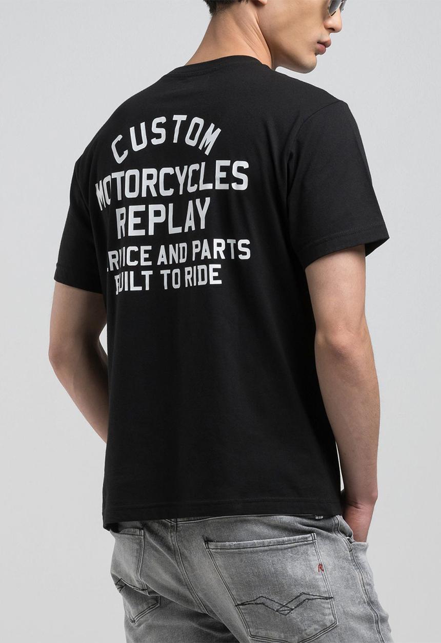 Replay - Basic Jersey 30/1 - Black