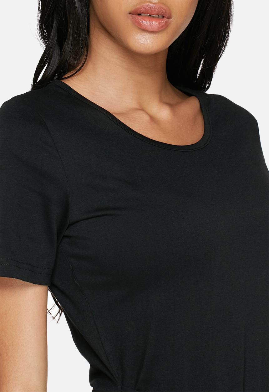 Glamorous - Front tie tee dress