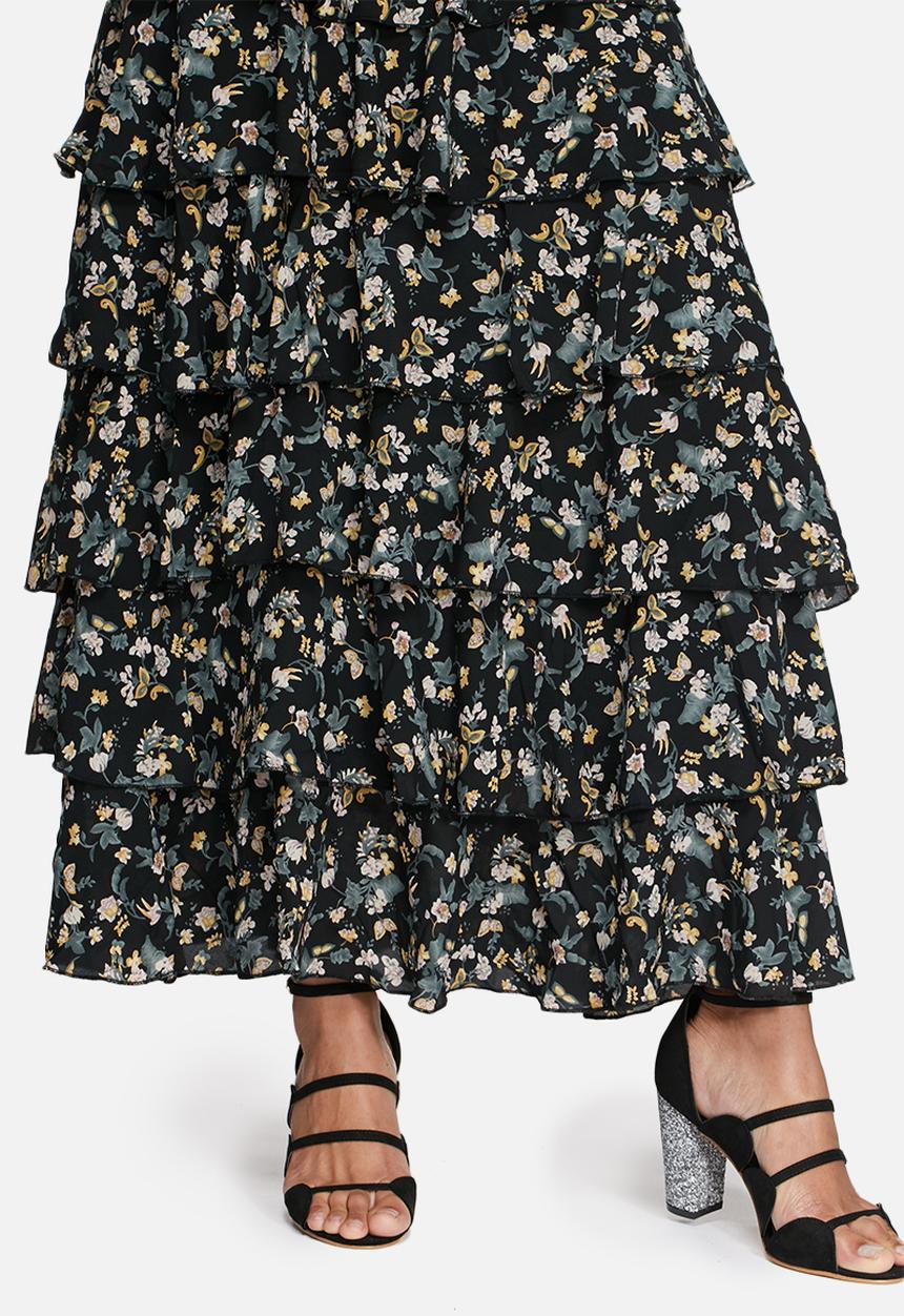 Glamorous - Vintage ruffled skirt