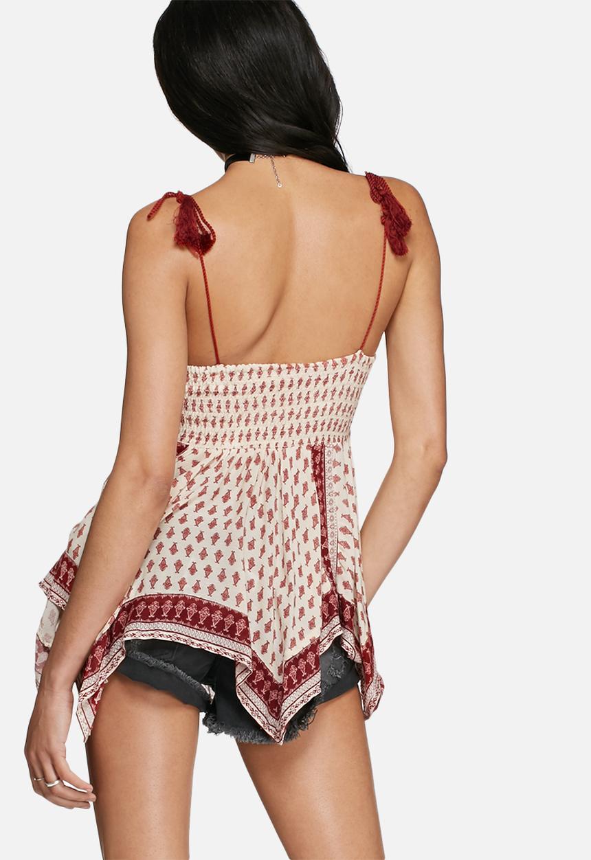 Glamorous - Bandana ditsy top 