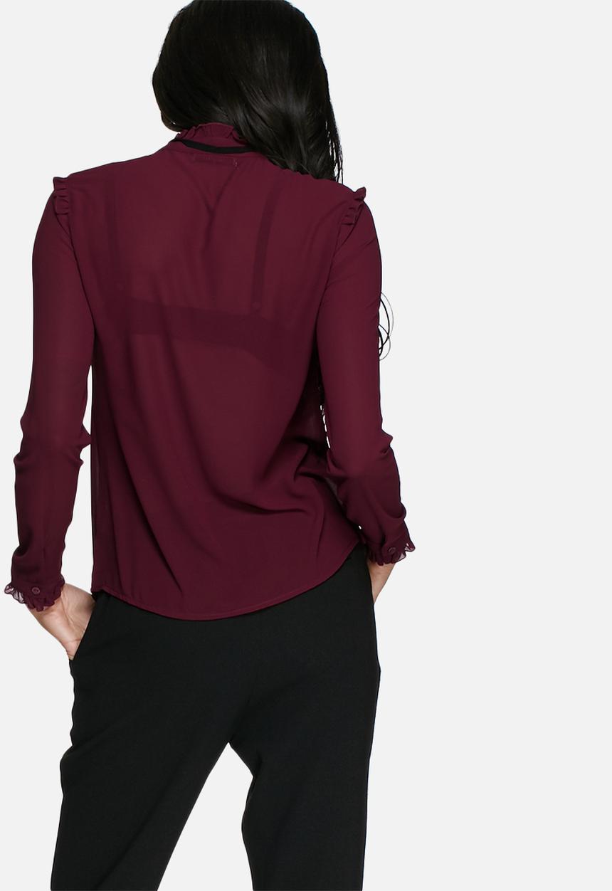 Glamorous - Burgundy blouse