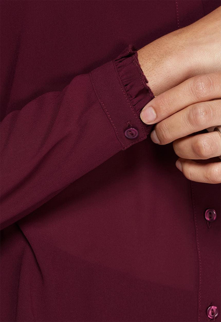 Glamorous - Burgundy blouse