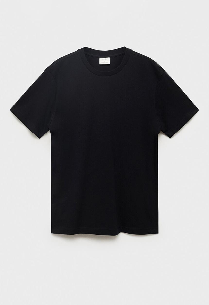 MANGO - Camiseta Cherlo - Black