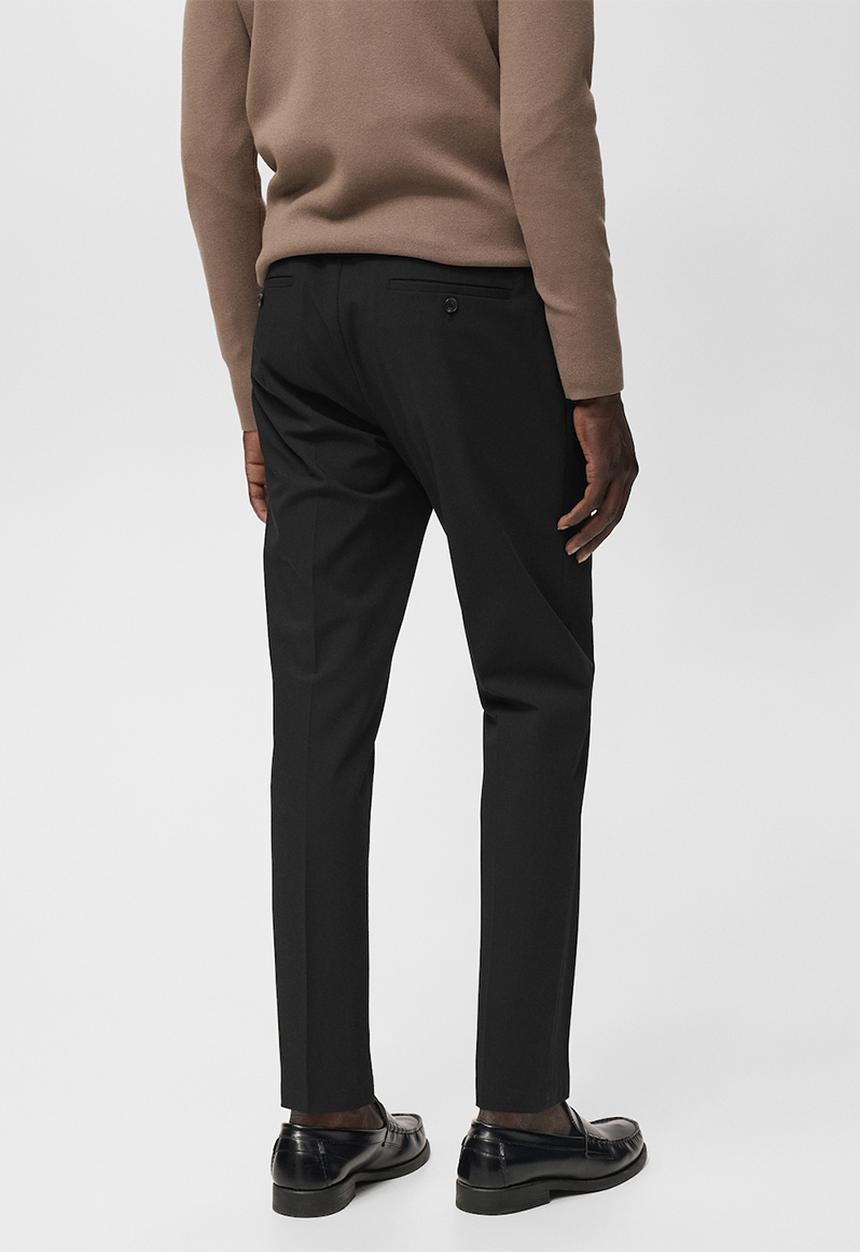 MANGO - Pantalon Bologna - Black