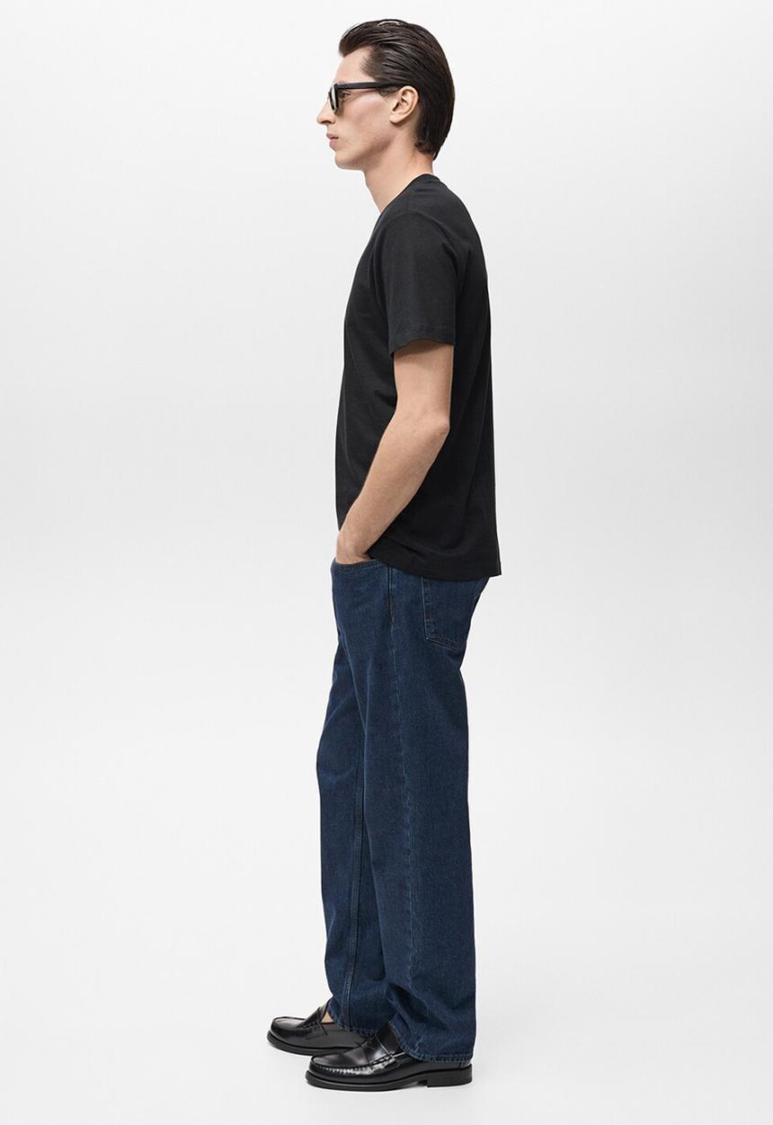 MANGO - Camiseta Chelsea - Black