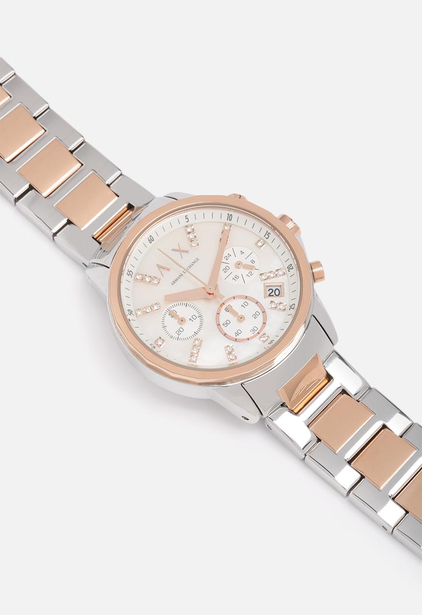Armani Exchange - Dress watch 9 - CORE silver rose