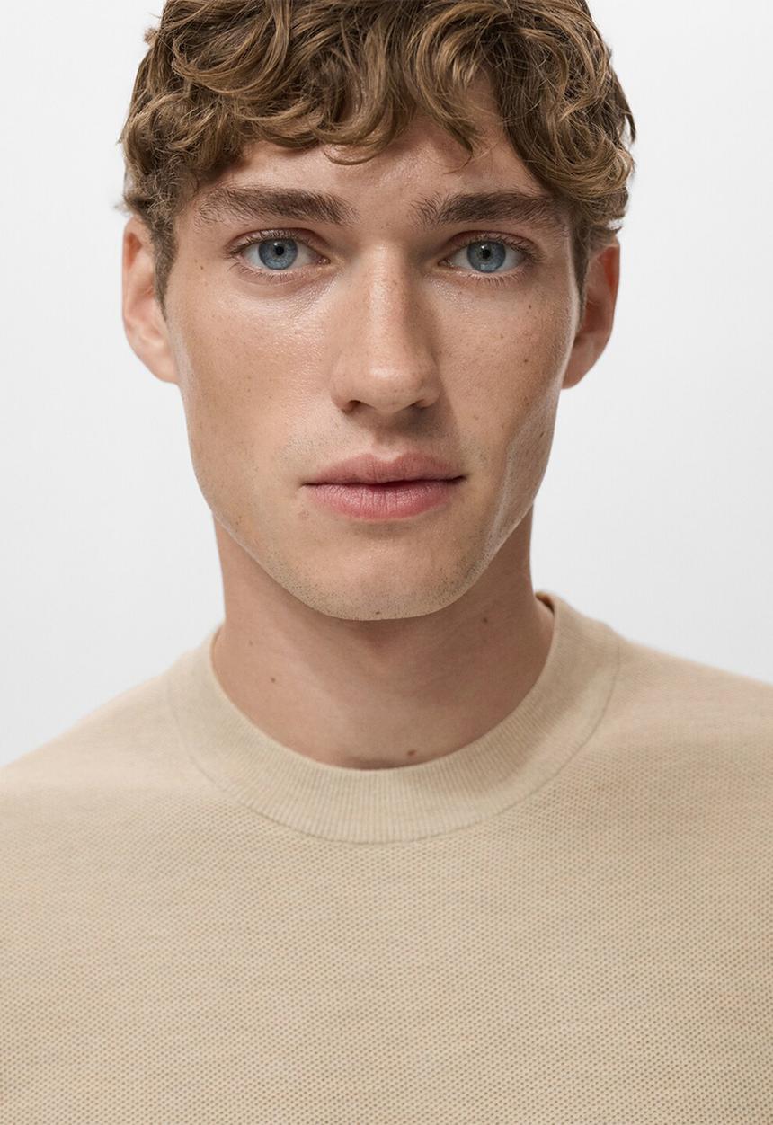 MANGO - Jersey Ten - Beige