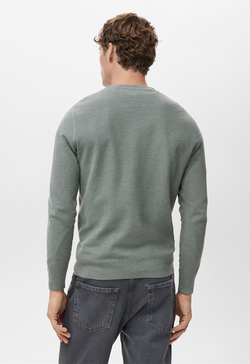 MANGO - Jersey Ten - Medium Green