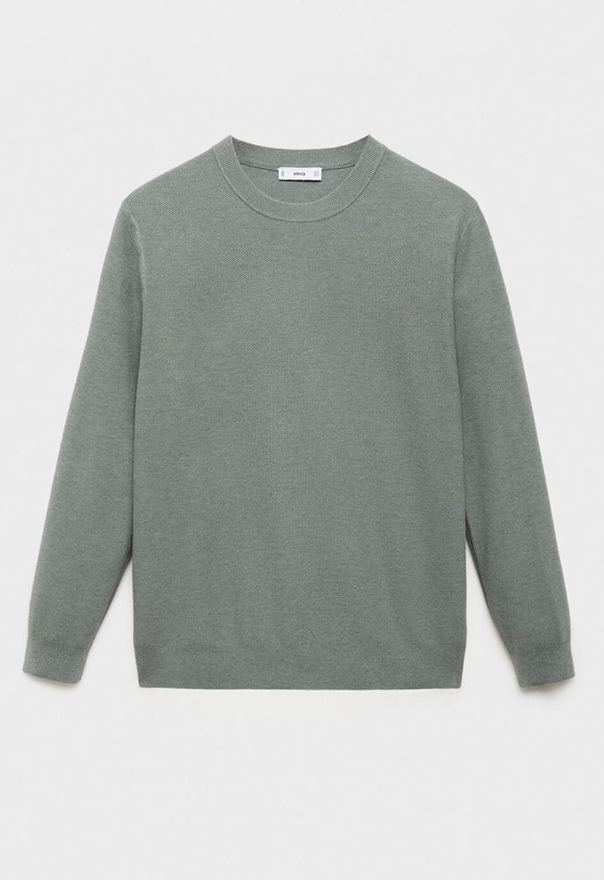 MANGO - Jersey Ten - Medium Green