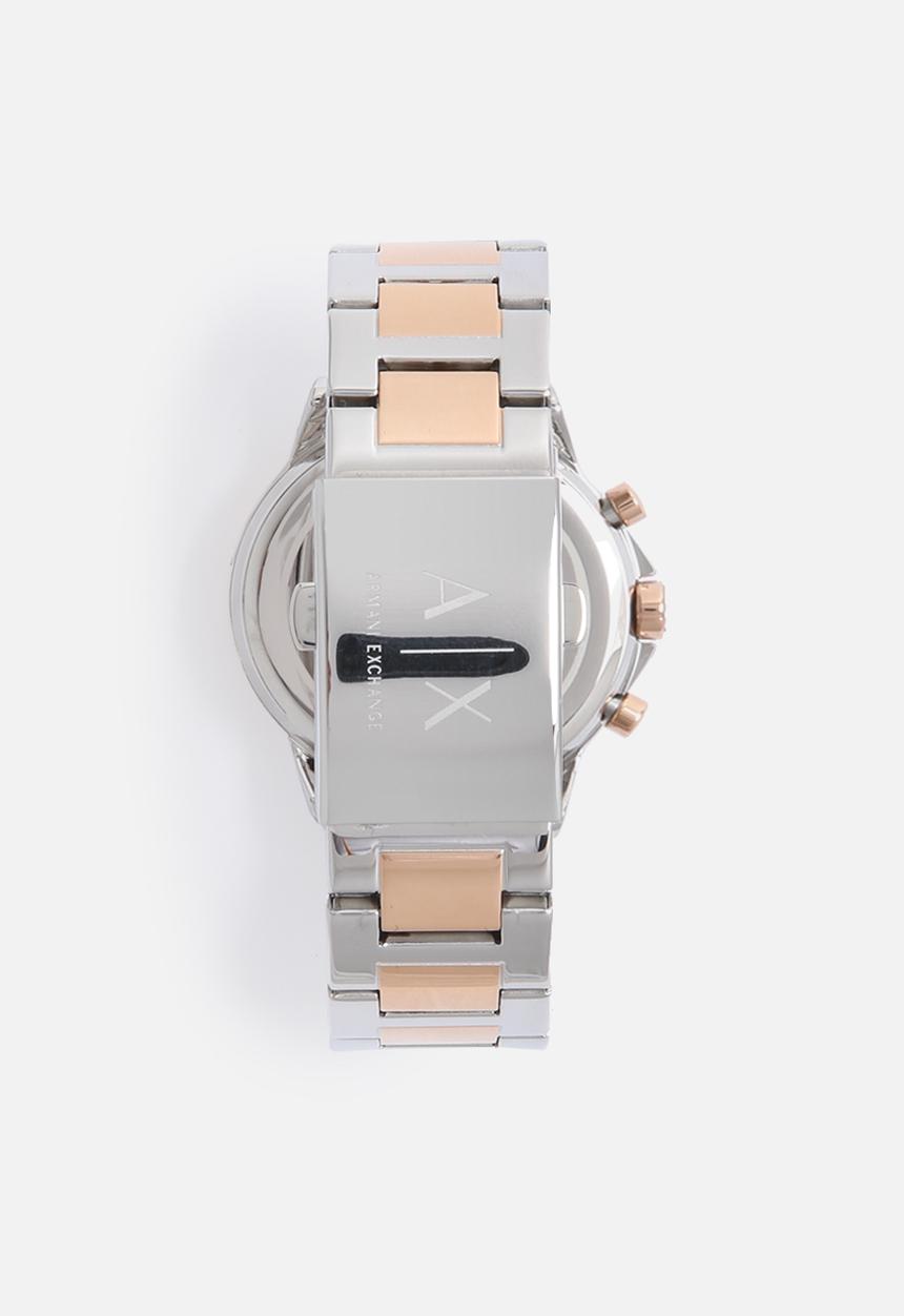 Armani Exchange - Dress watch 9 - CORE silver rose