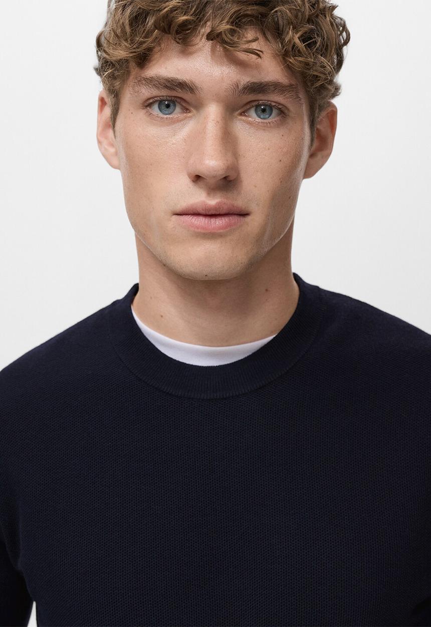 MANGO - Jersey Ten - Navy