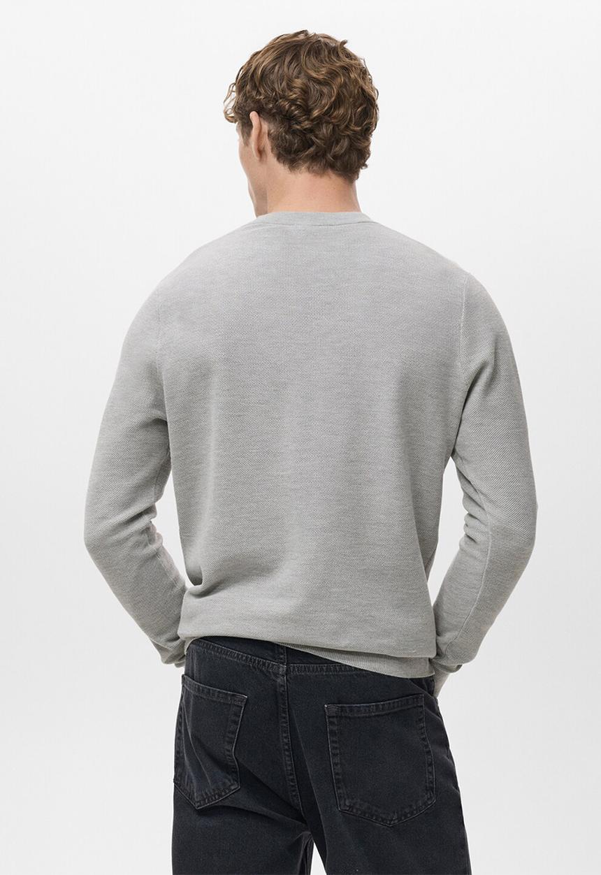 MANGO - Jersey Ten - Medium Grey