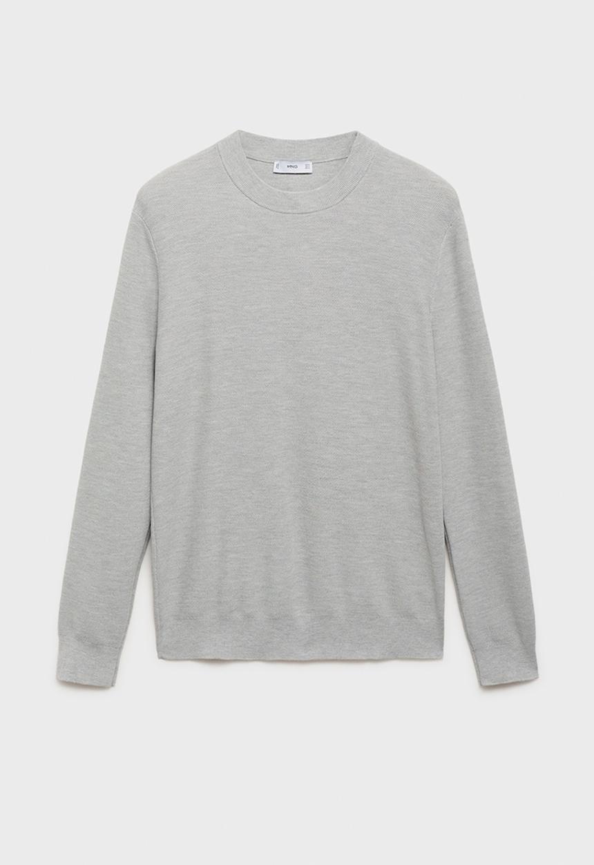 MANGO - Jersey Ten - Medium Grey