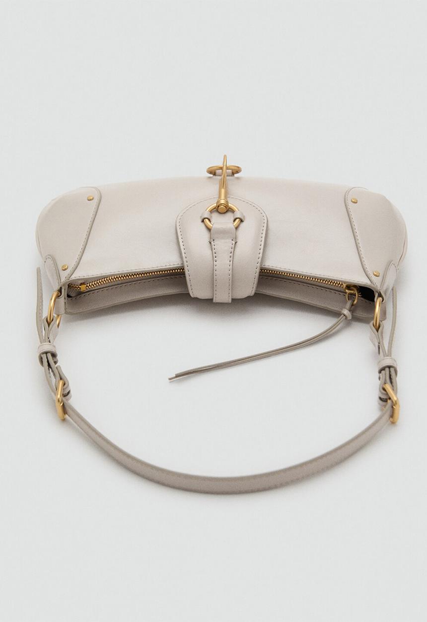 MANGO - Amazona shoulder bag-beige
