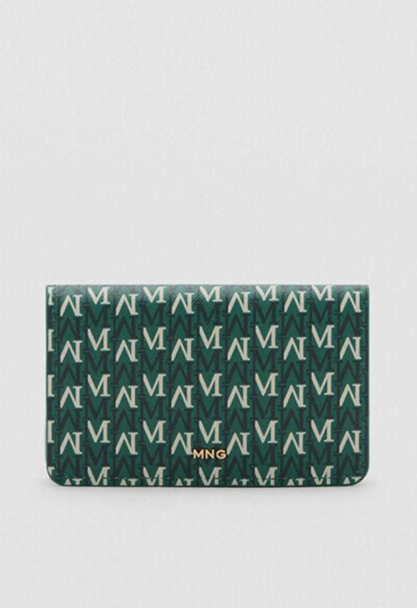 MANGO - Billetera P Burgos Wallet- Green