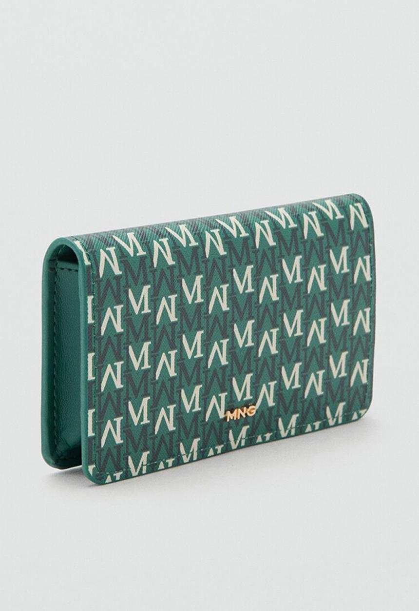 MANGO - Billetera P Burgos Wallet- Green