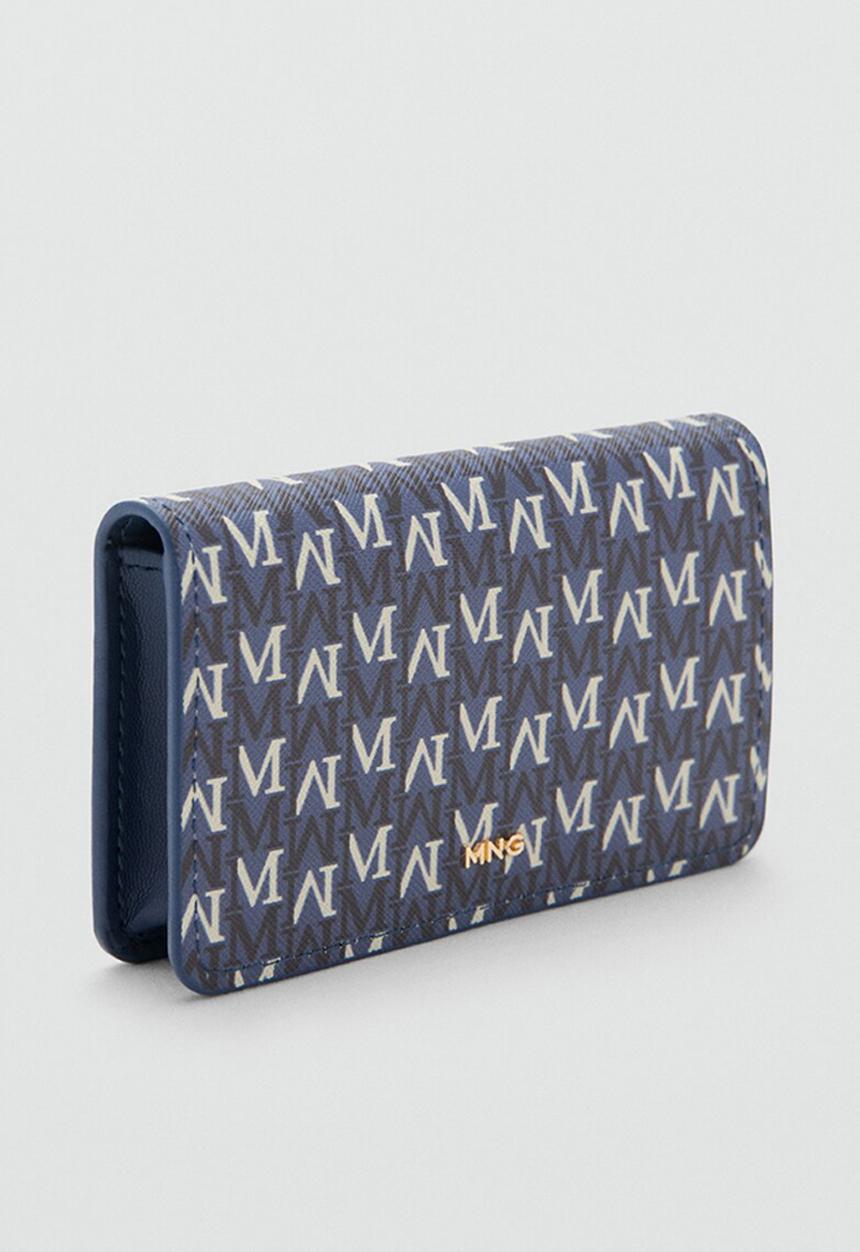MANGO - Billetera P Burgos Wallet- Navy