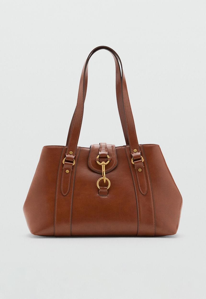 MANGO - Amazona citybag-brown