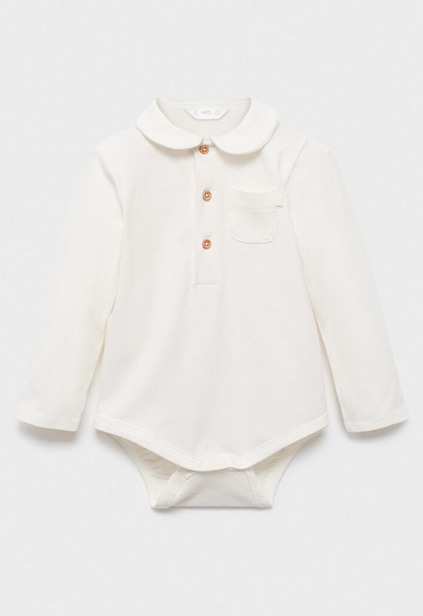 MANGO - Bodysuit Polo - Natural