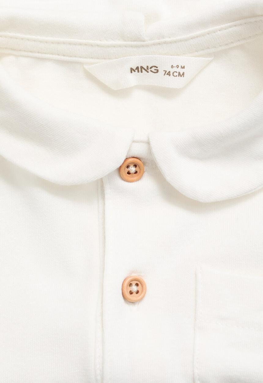 MANGO - Bodysuit Polo - Natural