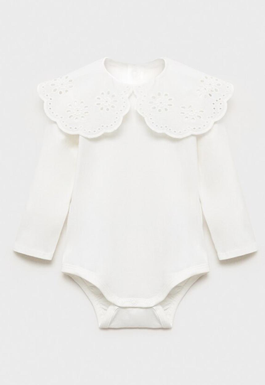 MANGO - Bodysuit brody - natural