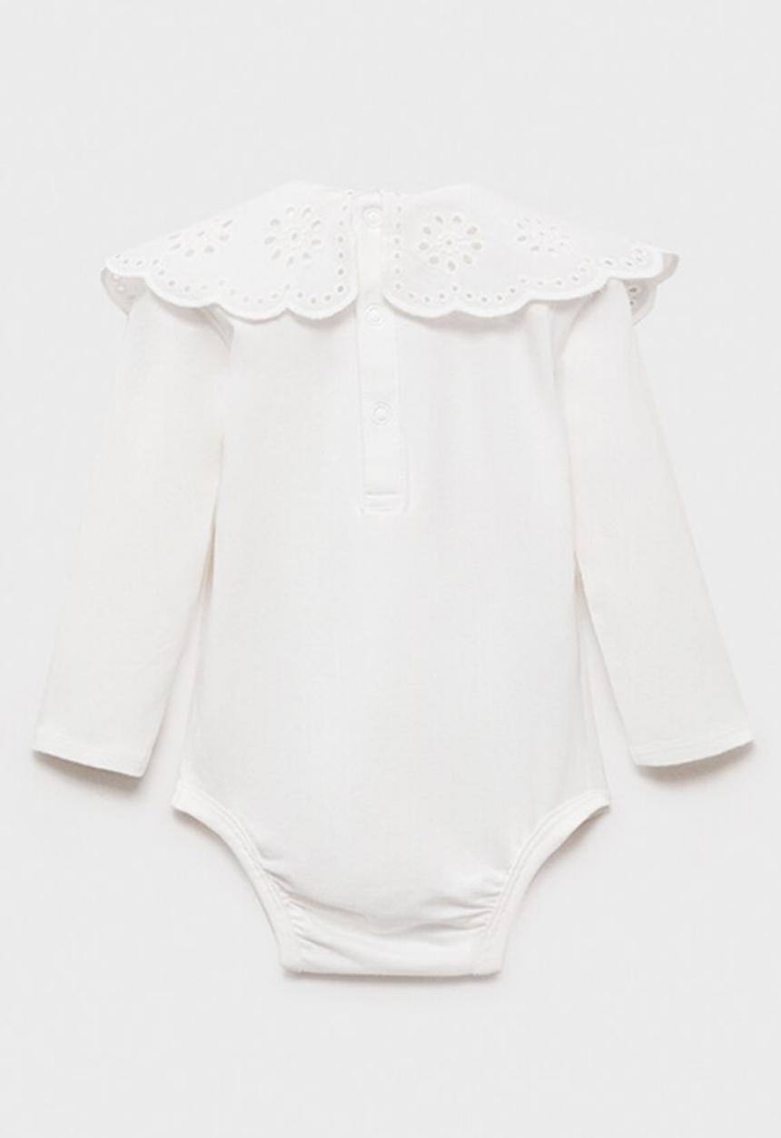 MANGO - Bodysuit brody - natural
