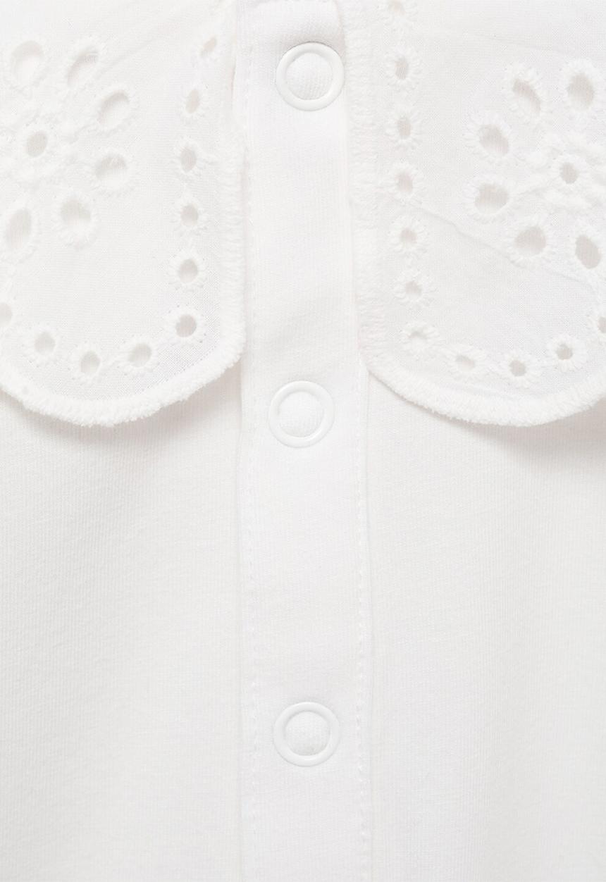 MANGO - Bodysuit brody - natural