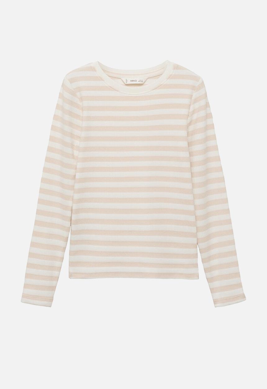 MANGO - Rory t -shirt  - sand