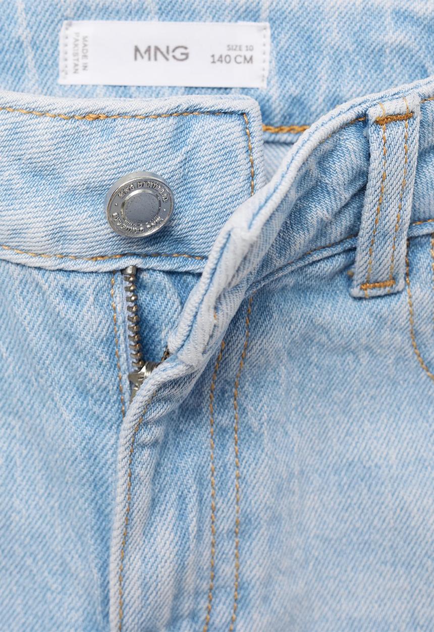MANGO - Jeans Regular - Open Blue