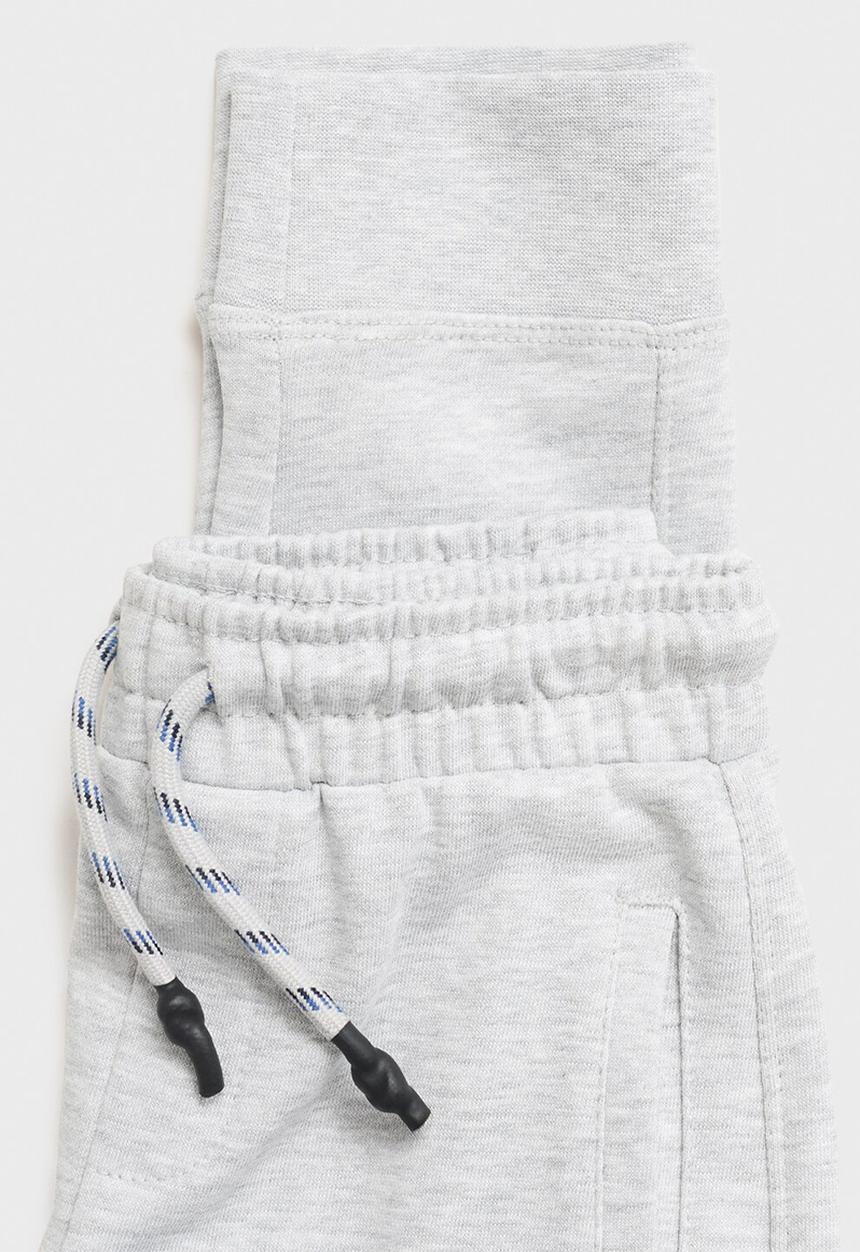 MANGO - Drawstring jogger pants - grey