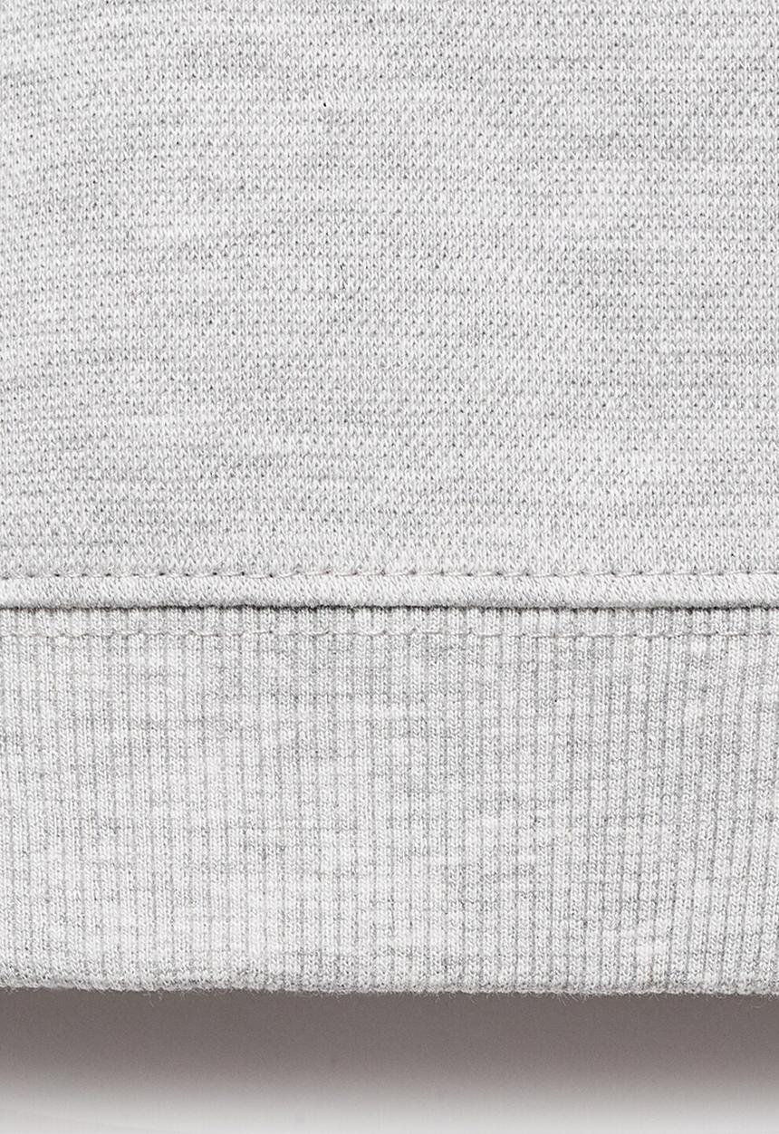 MANGO - Sweatshirt  pique - grey