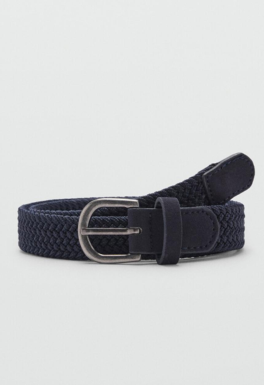 MANGO - Belt henry - navy