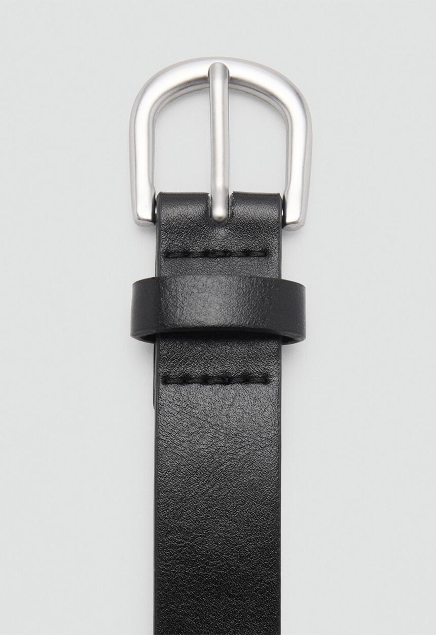 MANGO - Belt albert - black