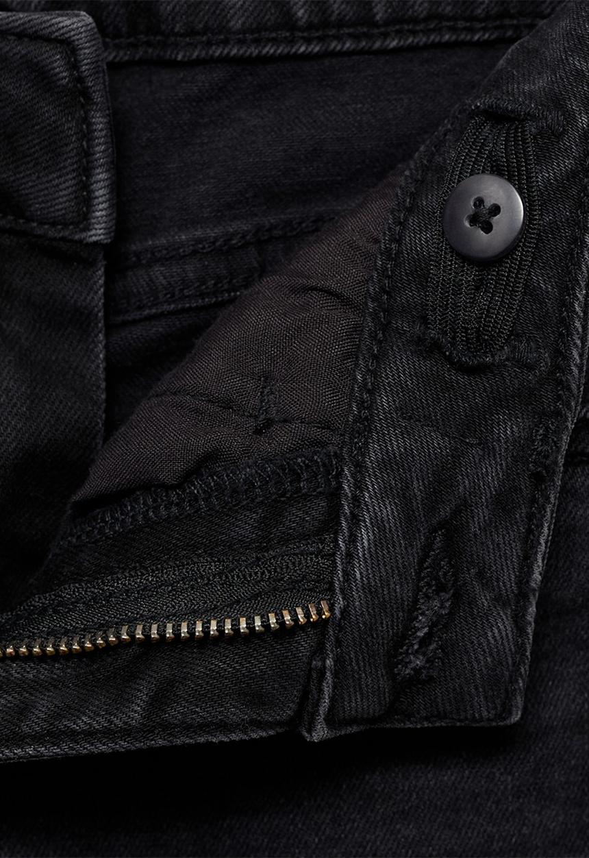 MANGO - Jeans Slim2 - Black