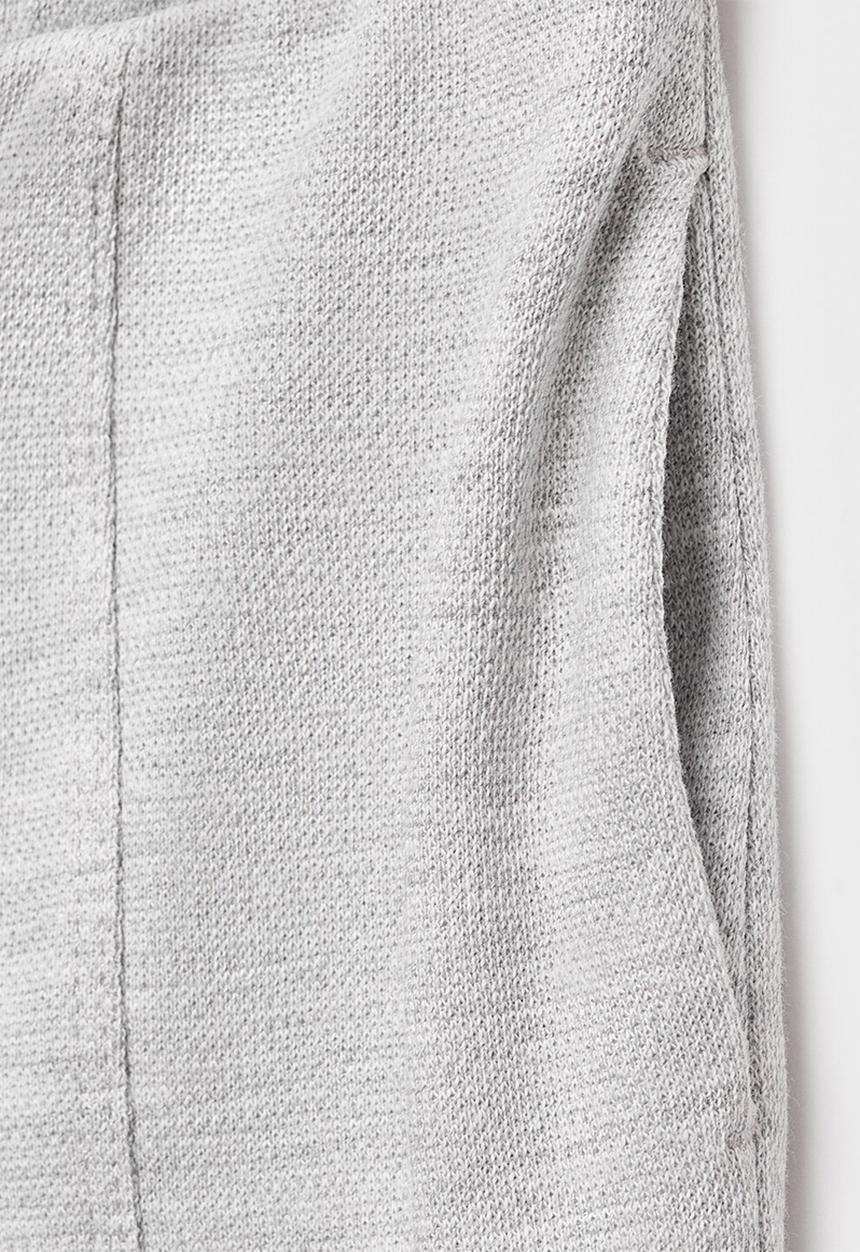MANGO - Joggers with elastic waist - grey