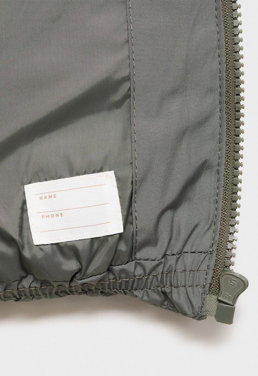 MANGO - Africa  pull over jacket - pastel green