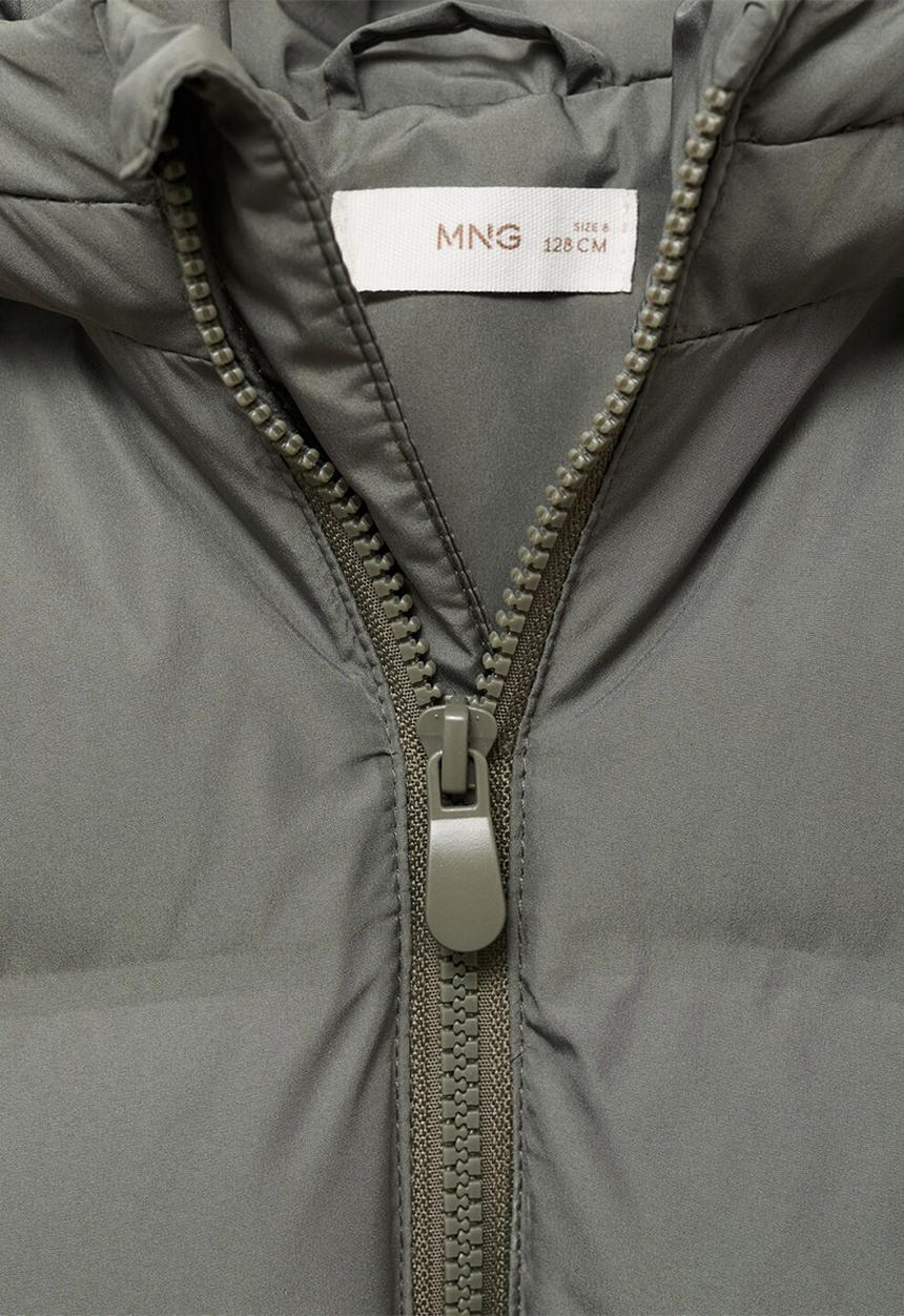 MANGO - Africa  pull over jacket - pastel green