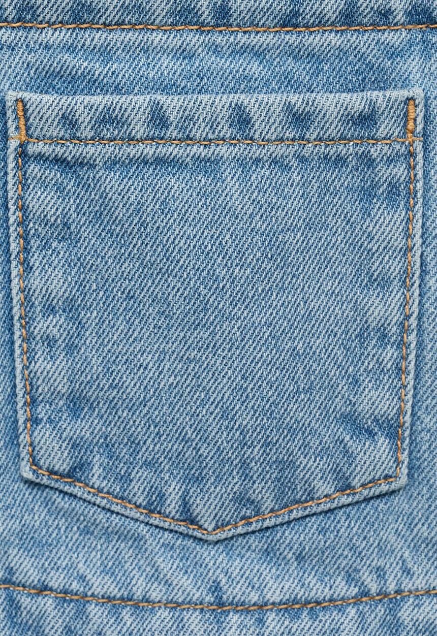 MANGO - Overall emille - open blue