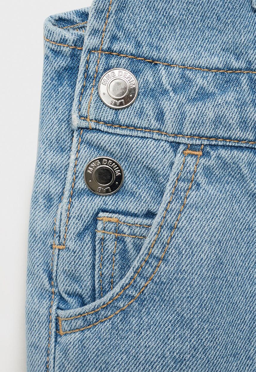 MANGO - Overall emille - open blue