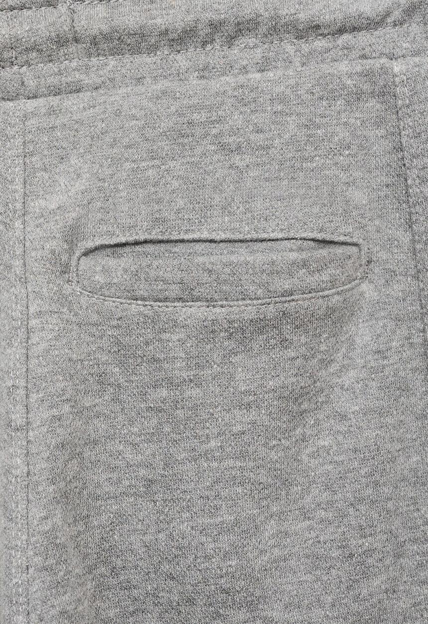 MANGO - Pique jogger trousers - grey