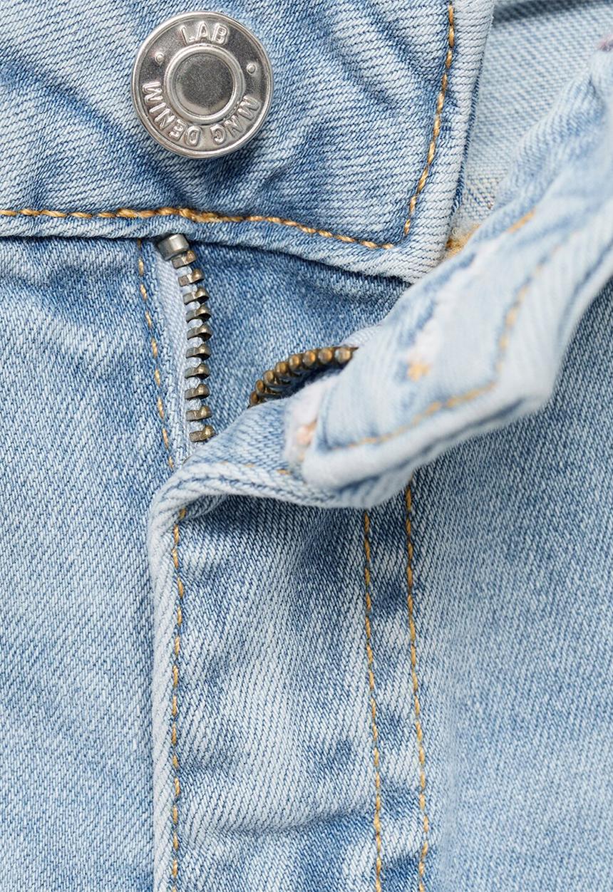 MANGO - Jeans Skinny - Open Blue