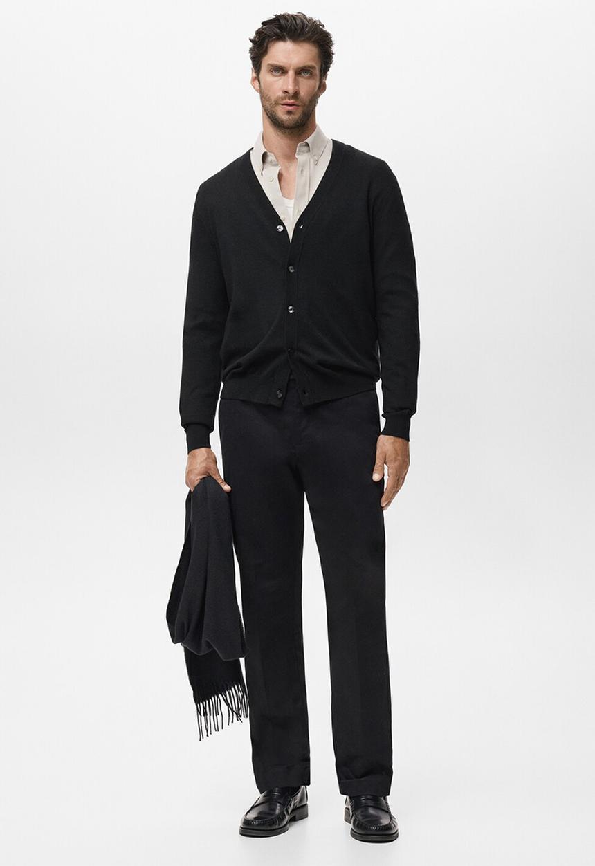 MANGO - Cardigan Willyc - Black