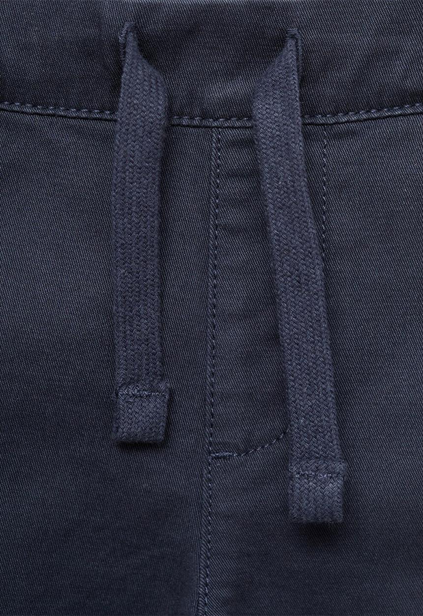 MANGO - Trousers cord - navy
